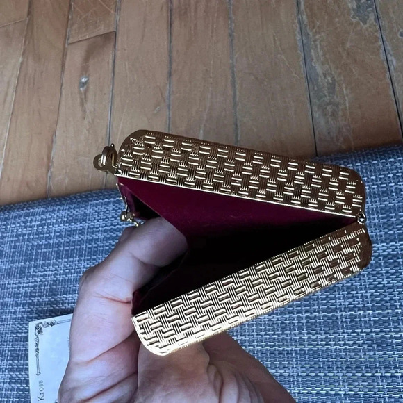 Camrose & Kross JBK Vintage Gold Minaudière Clutch w/ COA & Red Pouch - Picture 4 of 12